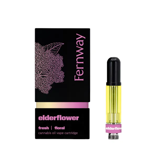 Fernway Vape Cart (510) Elderflower 1g (hybrid, cartridges)