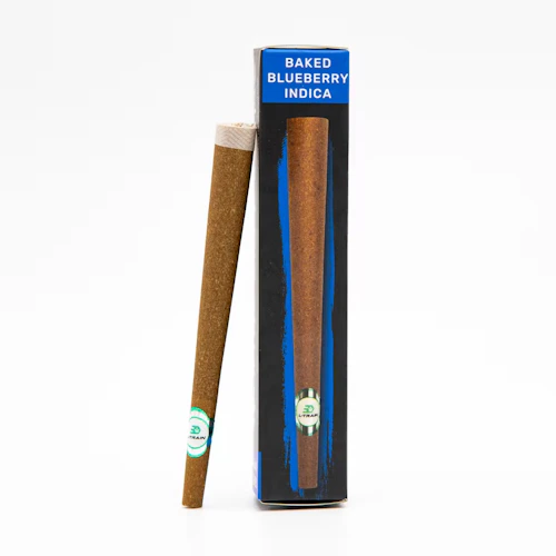 L-Train - 2g Moon Rock Infused Blunt - Baked Blueberry