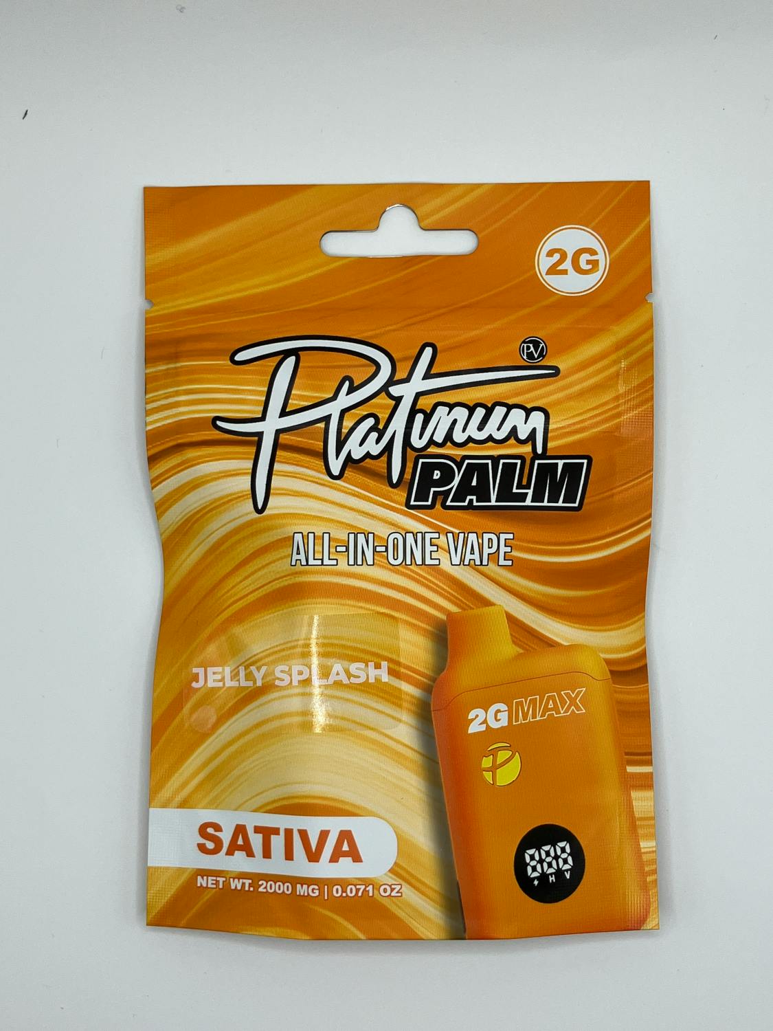 Platinum Vape | Palm Disposable Vape - 2g - Jelly Splash (Sativa)
