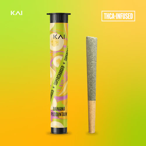 KAI - 1g THCa Infused Preroll - Banana Puddintaine