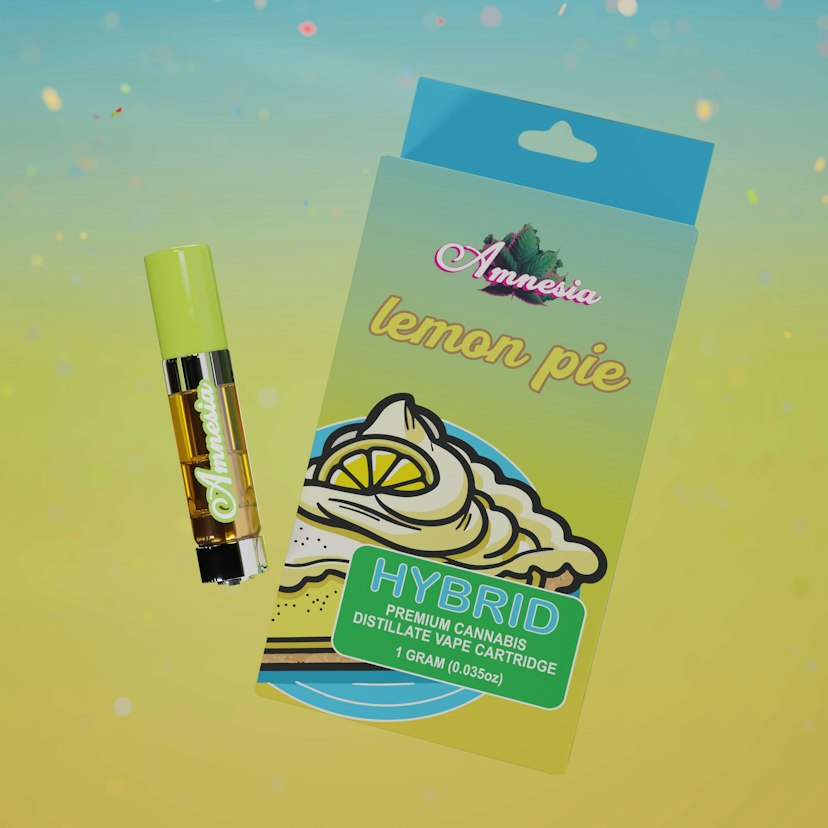 Amnesia 510 Cartridge | Lemon Pie