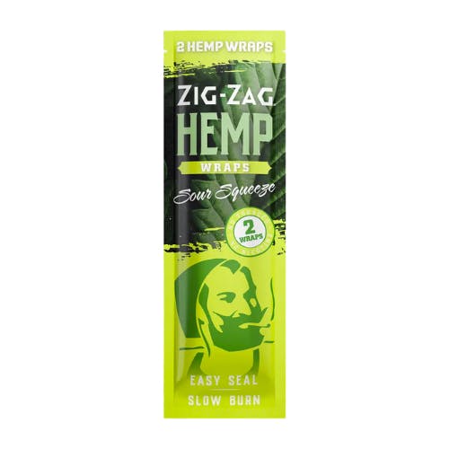 SOUR SQUEEZE HEMP WRAP 2PK (EASY SEAL/ SLOW BURN)