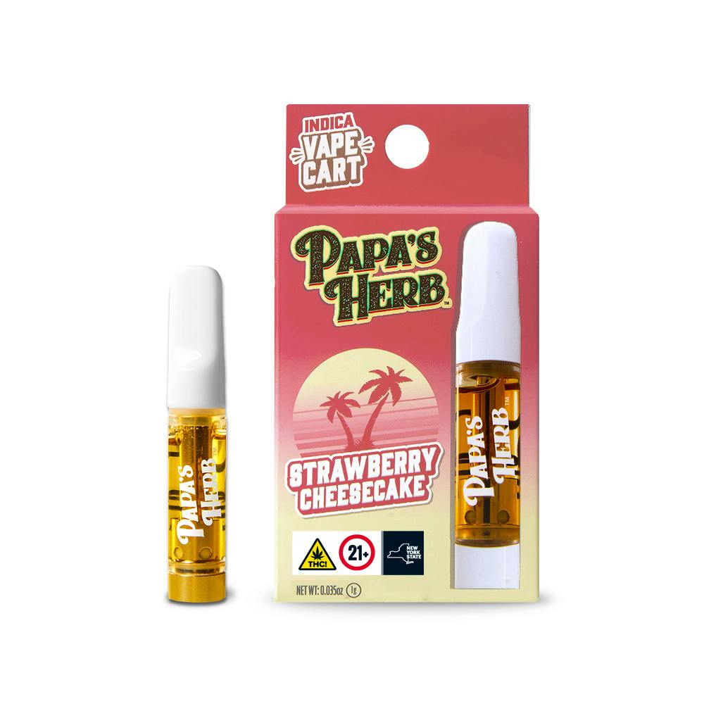 Papa's Herb | Strawberry Cheesecake | 510 Cart | 1g