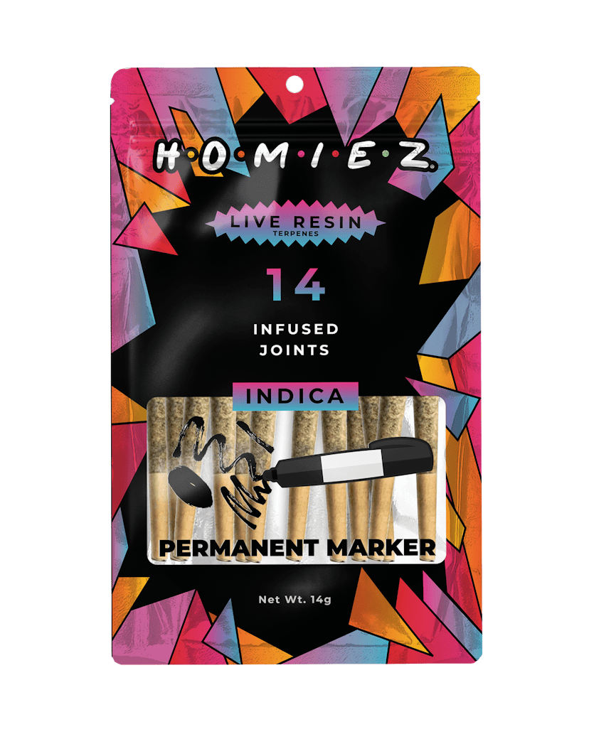 Homiez - Permanent Marker 14pk. Infused Pre-Rolls