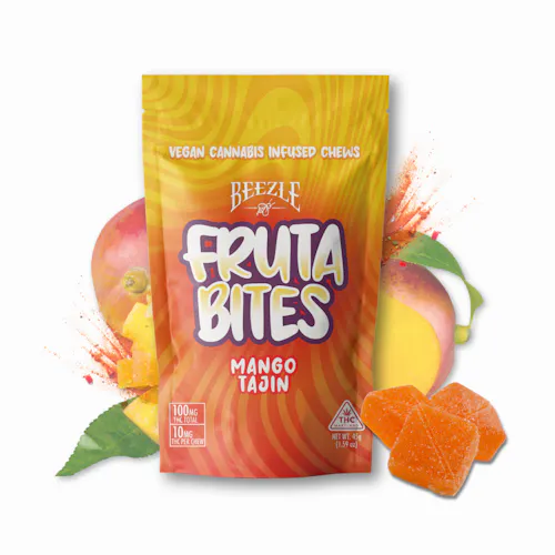 Mango Tajin 10mg (10ct) - Beezle Fruta Bites - Remedy Maryland