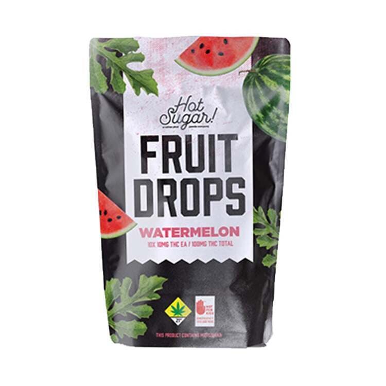 Fruit Drops: Watermelon - 10pk 100mg