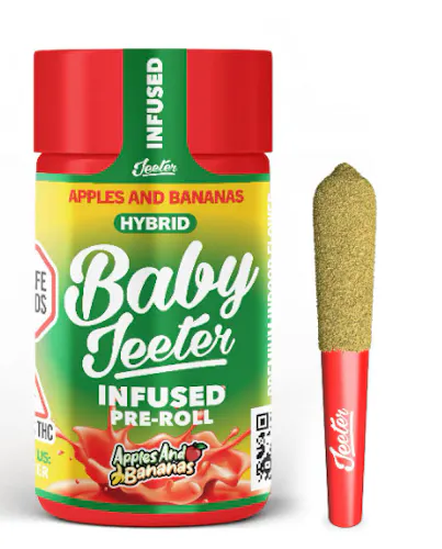 Apples and Bananas Baby Jeeter Infused Pre-Roll 5-pack | 2.5g-1