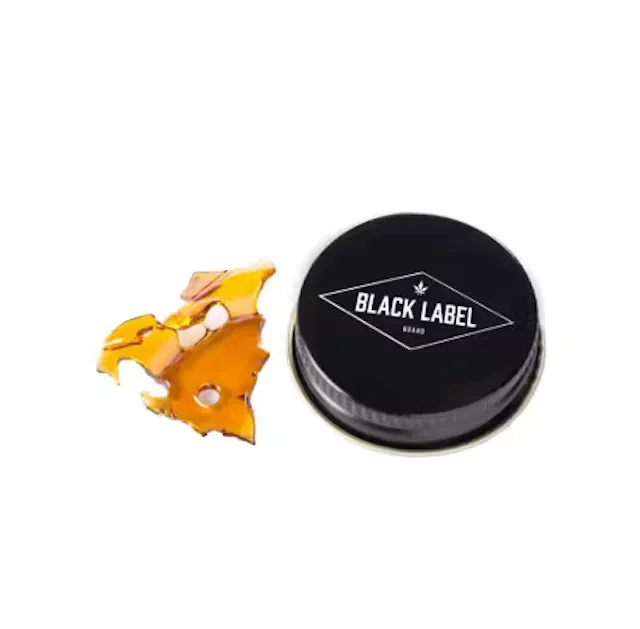 Black Label Shatter Red Bullz 1g (sativa hybrid)