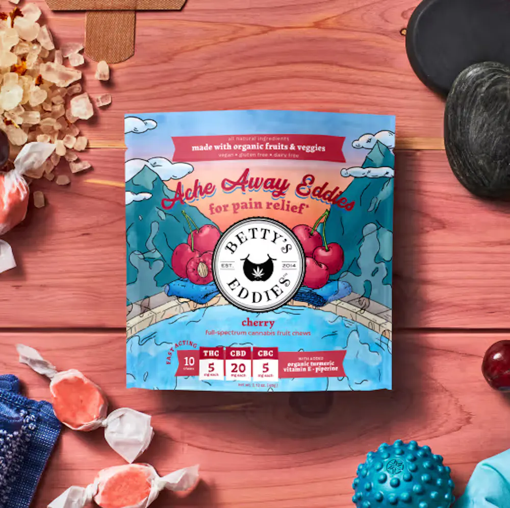 Product Ache Away Cherry Pain Relief Fruit Chews [10pk]