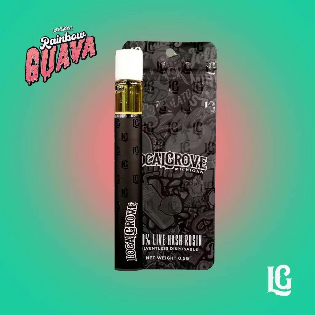 Local Grove - .5g Hash Rosin Disposable - Rainbow Guava