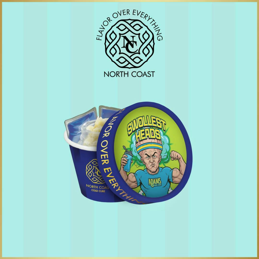 North Coast x Adam's Family | Cold Cure Rosin - 1g - Swollest Heads