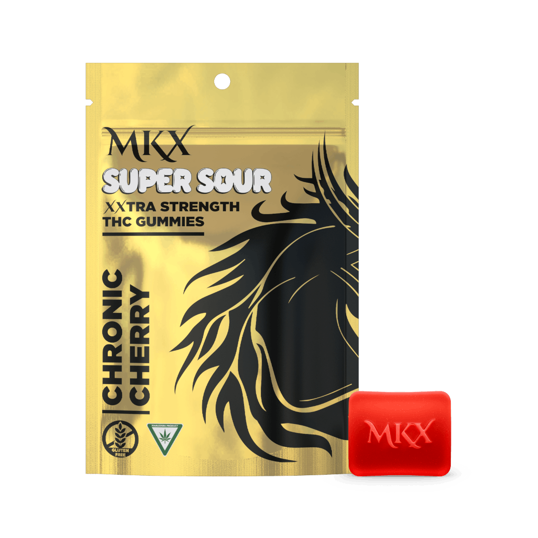 MKX - 200mg SUPER SOUR Gummies - Cherry