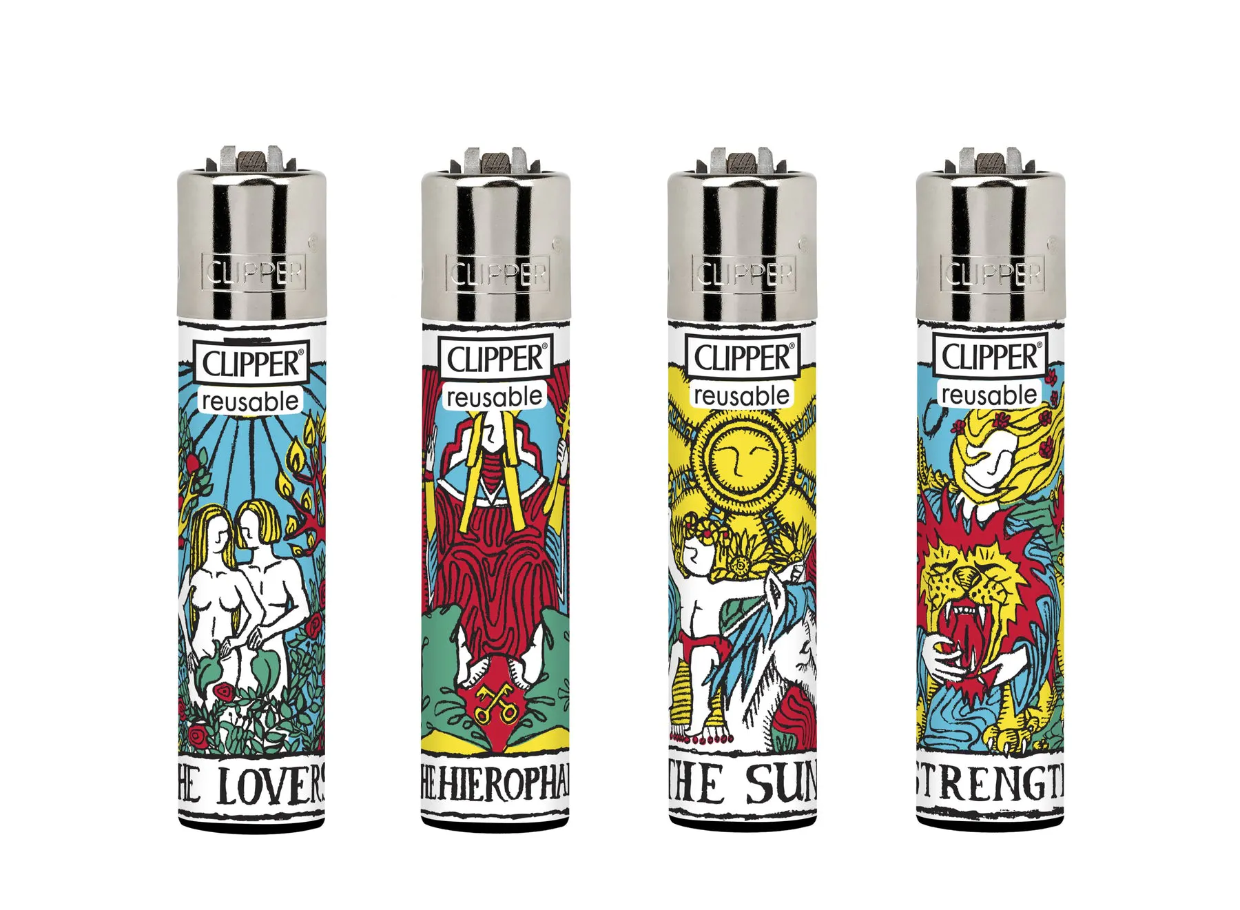 TP CLIPPER CLASSIC LARGE TAROT CARD LIGHTER | Imagine Cannabis