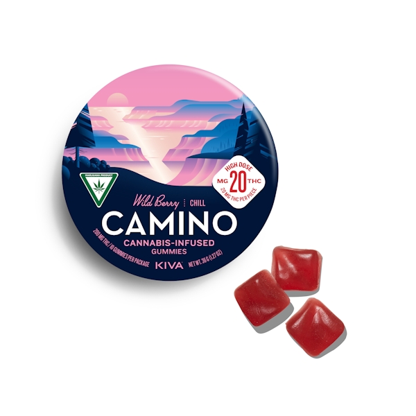 Camino | Wild Berry Indica Gummies | 200mg
