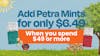 Spend $49, Add for $6.49 - Petra Mints