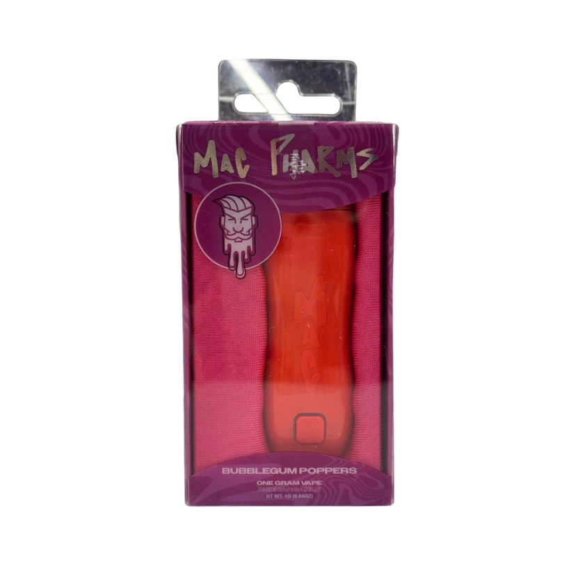 Mac Pharms - BubbleGum Poppers Disposable