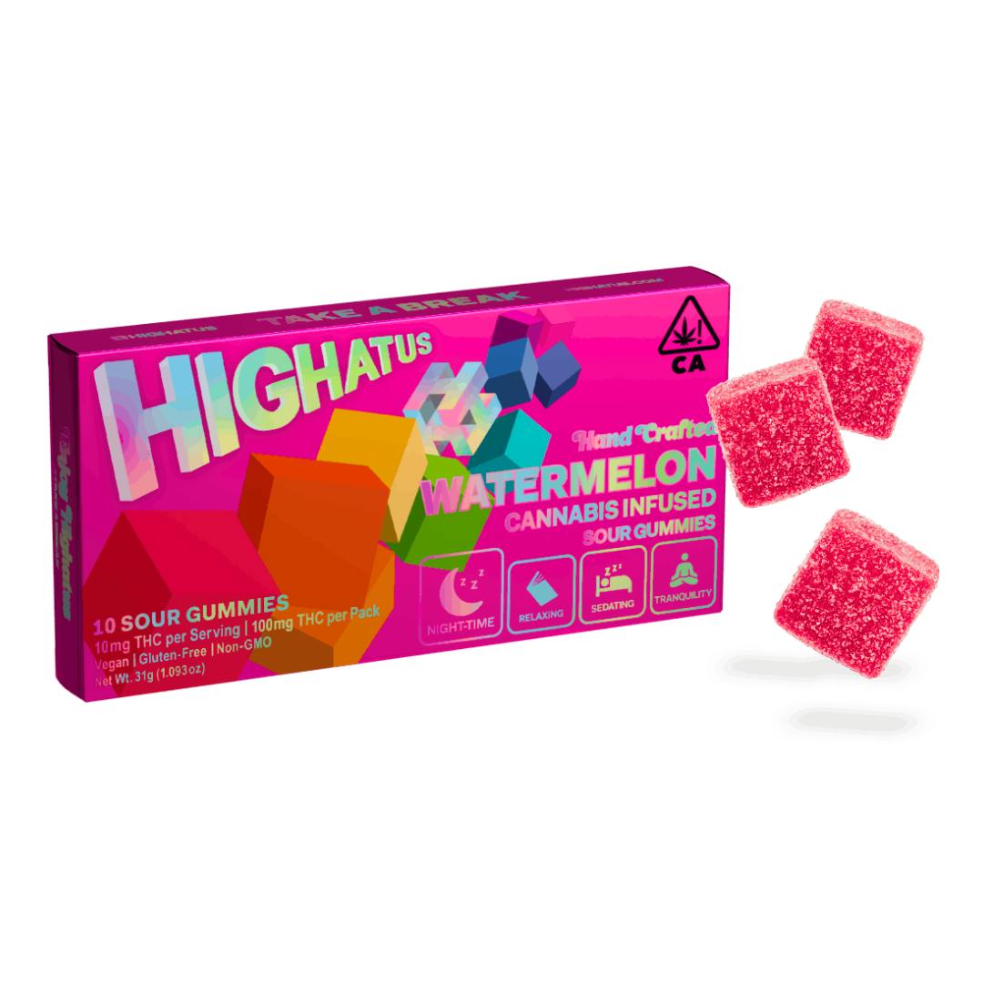 SOUR WATERMELON GUMMIES