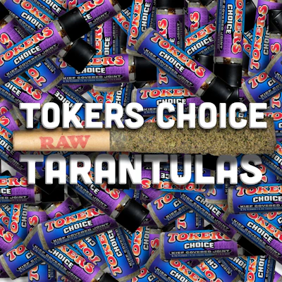 Tokers Choice - 1g Tarantula Preroll - Grandaddy Purp