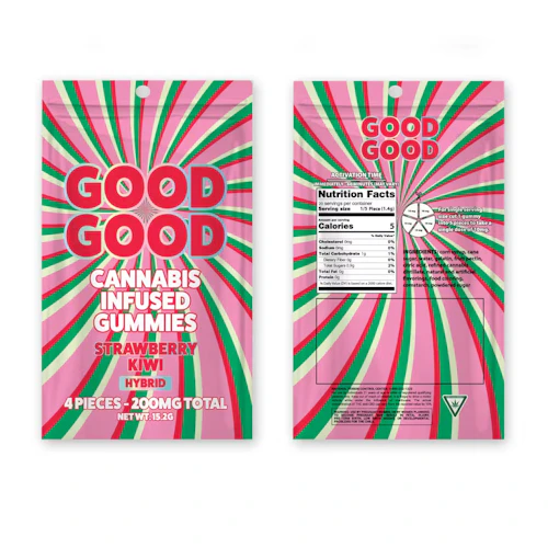 Good Good - 200mg Gummies - Strawberry Kiwi