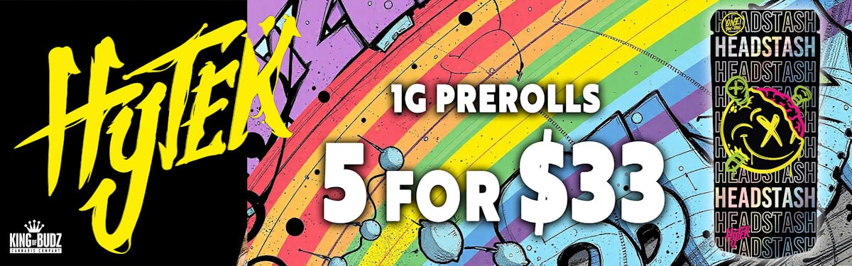 Hytek 1G Pre-Rolls 5 For $33