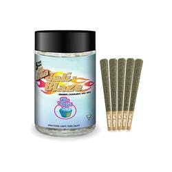 Cali-Blaze CALI BLAZE | BLUE MUFFIN | INFUSED MINI BLUNTS | 5PK HYBRID — PRE_ROLLS