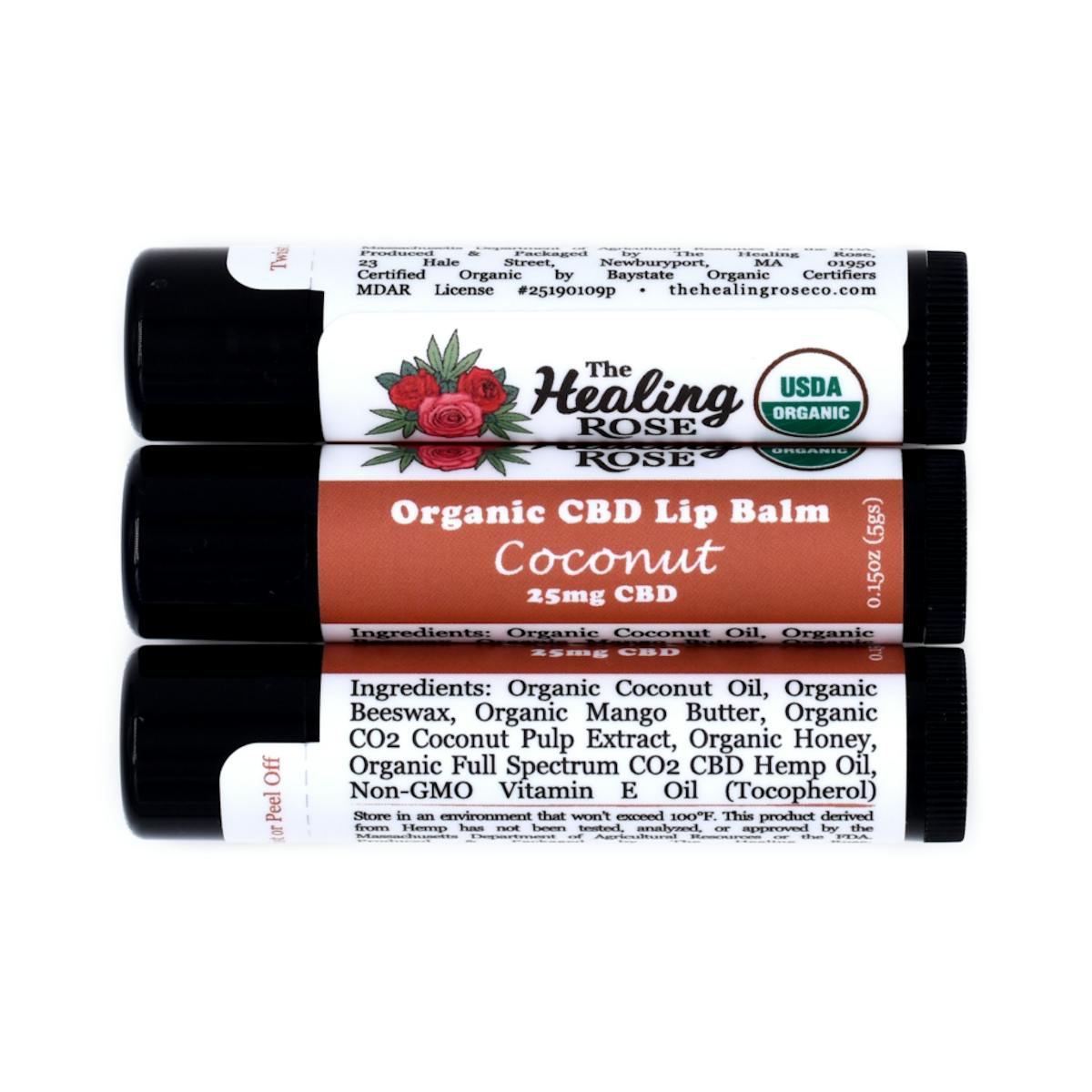 Image of Coconut | Organic CBD Lip Balm (25mg)