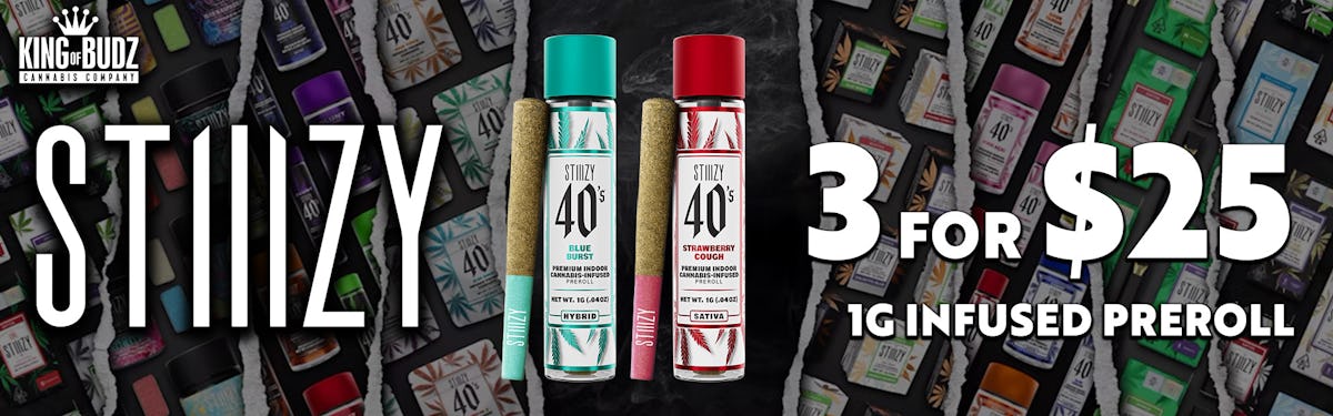 STIIIZY 1g Infused Joint 3/$25