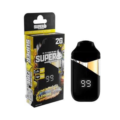 Superfire - 2g Disposable - Jet Fuel Lemons (S)