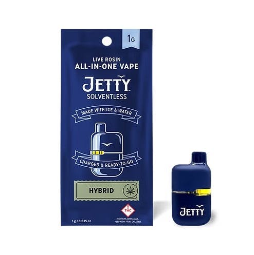 Jetty | Galletas OG | Live Rosin Disposable Vape | 1g
