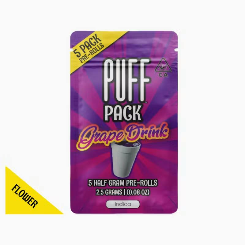 PUFF Pre-Rolls Pre Roll Grape Drink
