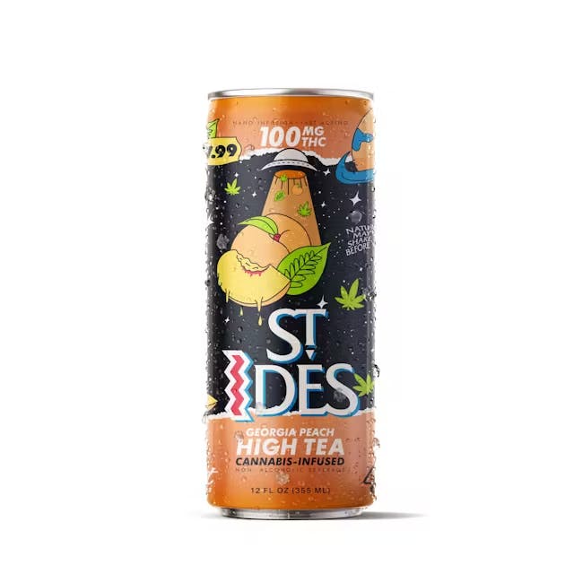ショットメイク St. Ides - Wild Raspberry High Tea Drink 100mg | Wellgreens