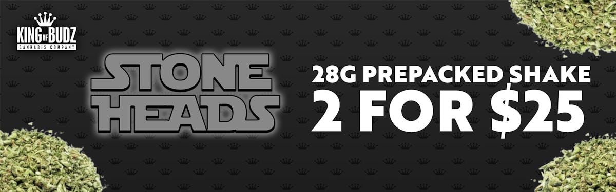 Stone Heads 28g Prepack Shakes - 2/$25