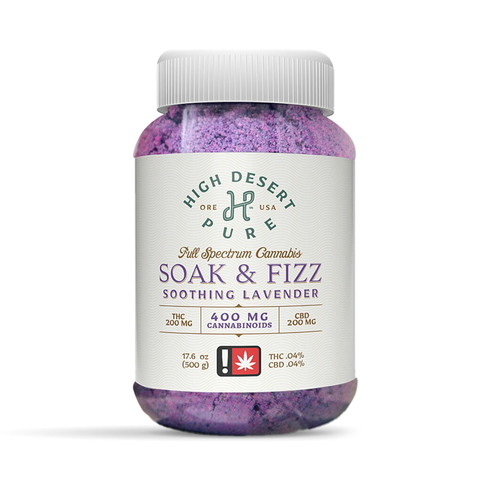 1:1 Soak & Fizz Lavender | The Medication Station (Cottage Grove)