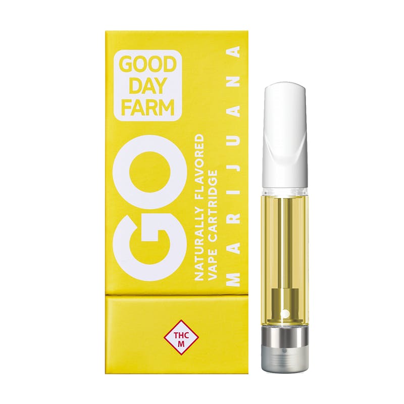 Good Day Farm GDF: Go Cart Vape | Peach Tea | Cartridge | 1g Marijuana  Products - 3 Fifteen Primo Cannabis Dispensary