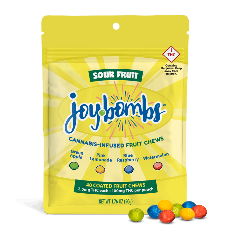 Joy Bombs Sour Fruit Chews