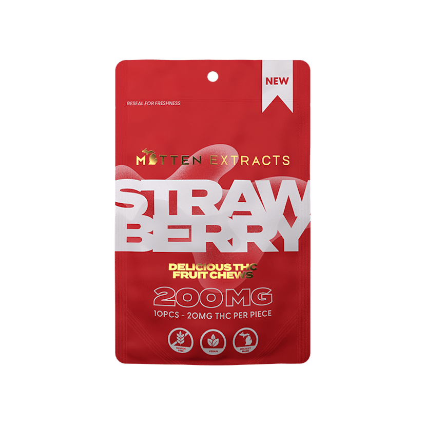 Mitten Extracts | 200mg THC Gummies | Crisp Pear