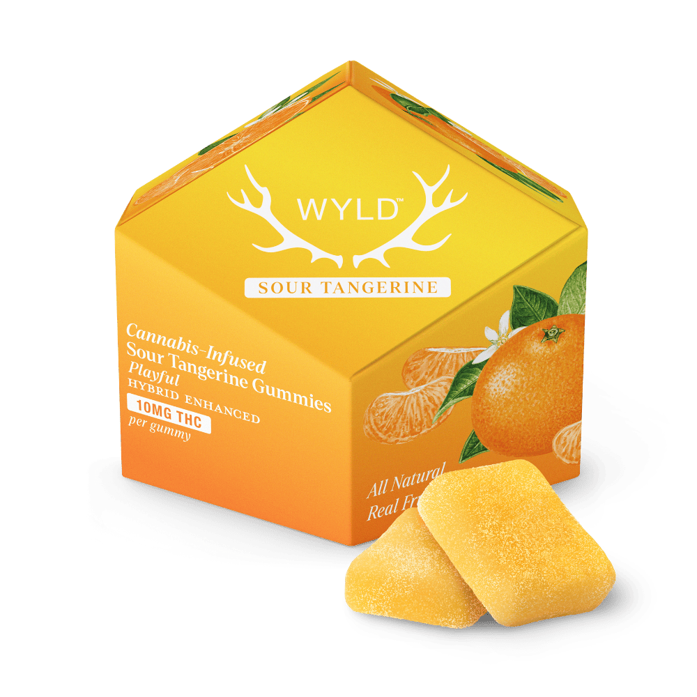 Sour Tangerine Hybrid Enhanced Gummies