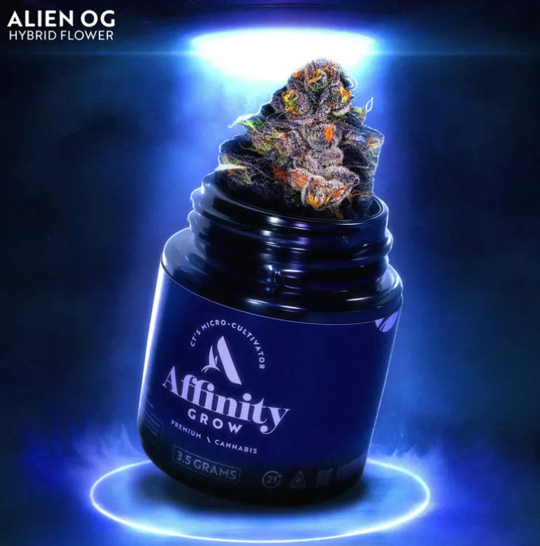 Buy Alien OG | Pre-Pack | 3.5g | 01044 | WARNING: High THC in