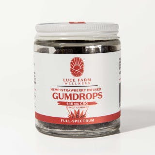 image of Hemp + Strawberry | Infused CBG Gumdrops