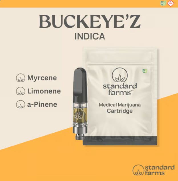 Buckeye'z | Vape Cart | [1g] | Terrasana (Cleveland)