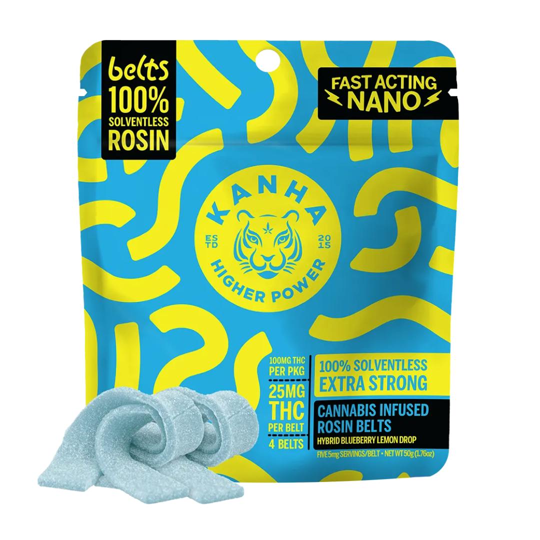 kanha vapes blue diamond Blueberry Lemon Drop Rosin Belts 4-pack 100mg Flavor:Raspberry Lemon Design_Smoked Ploox X Party Shisha
