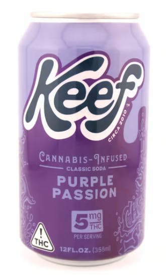 Product Keef | Purple Passion | Soda | 5mg