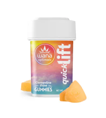Gummies | Wana Optimals | Quick Lift Clementine [1:1:1 THC:THCV