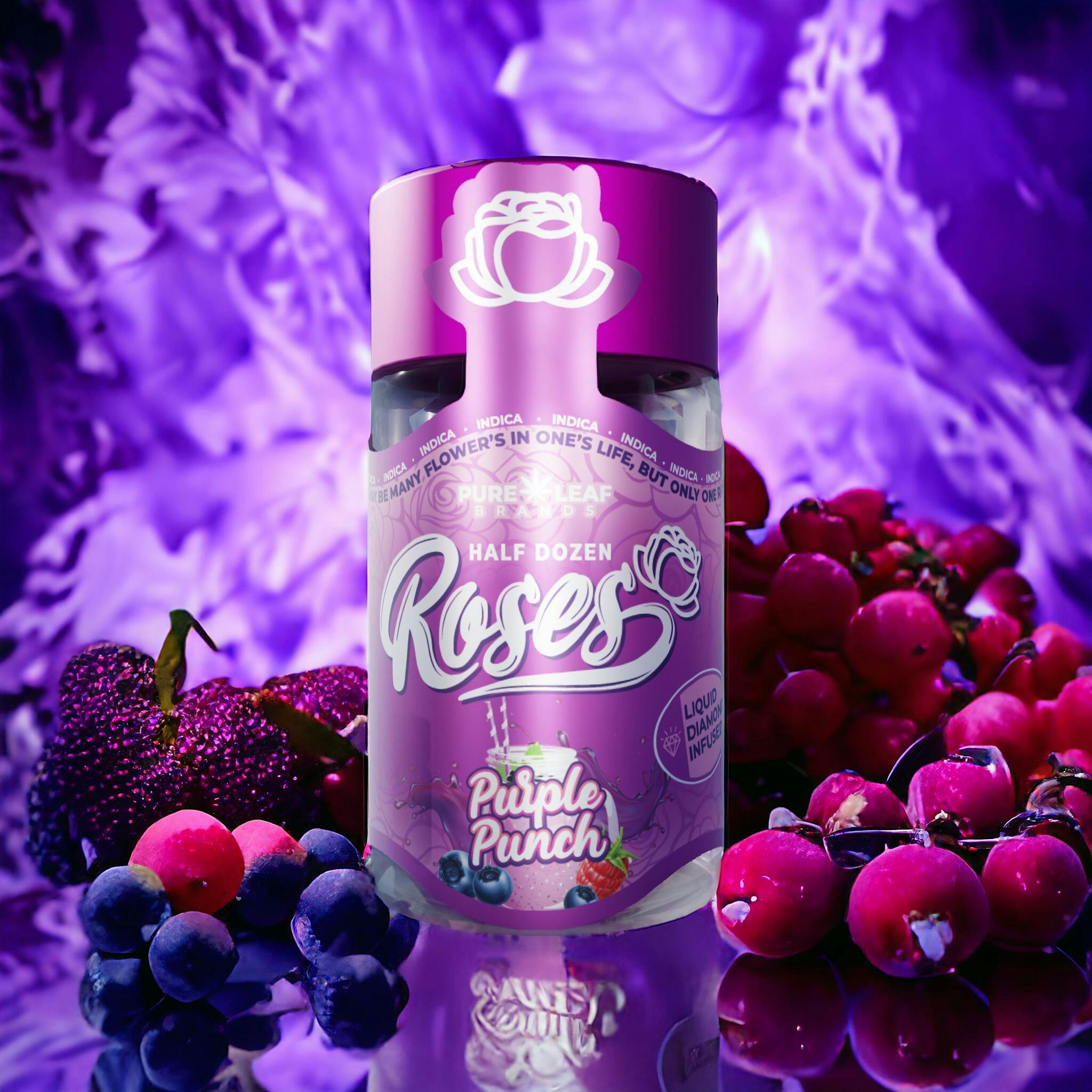 Buy Roses Purple Punch 6x .6g Infused Prerolls By Roses Online