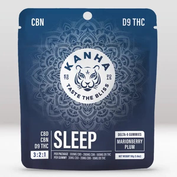 Sleep Marionberry Plum 3:2:1 | 100mg Edible | KAHNA Nano