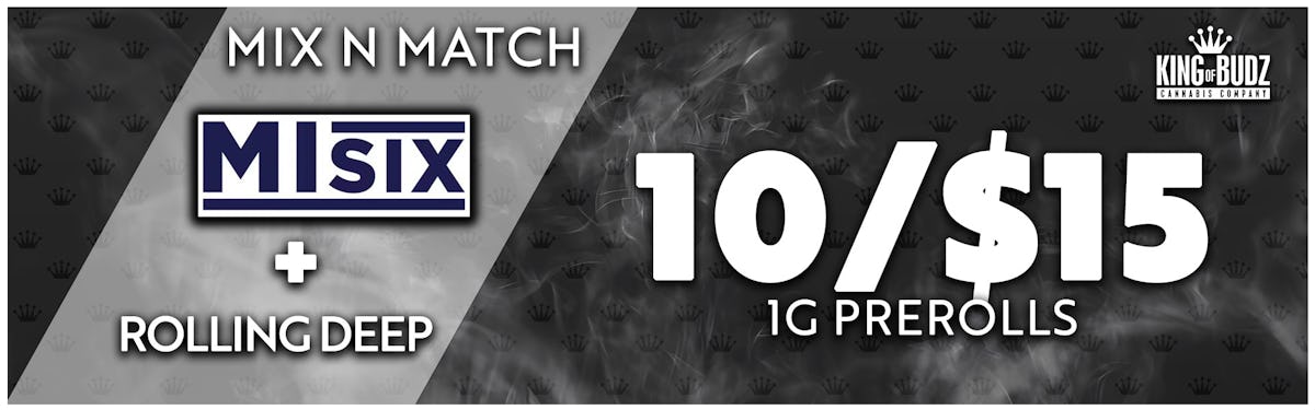 10 FOR $15 PRE-ROLLS