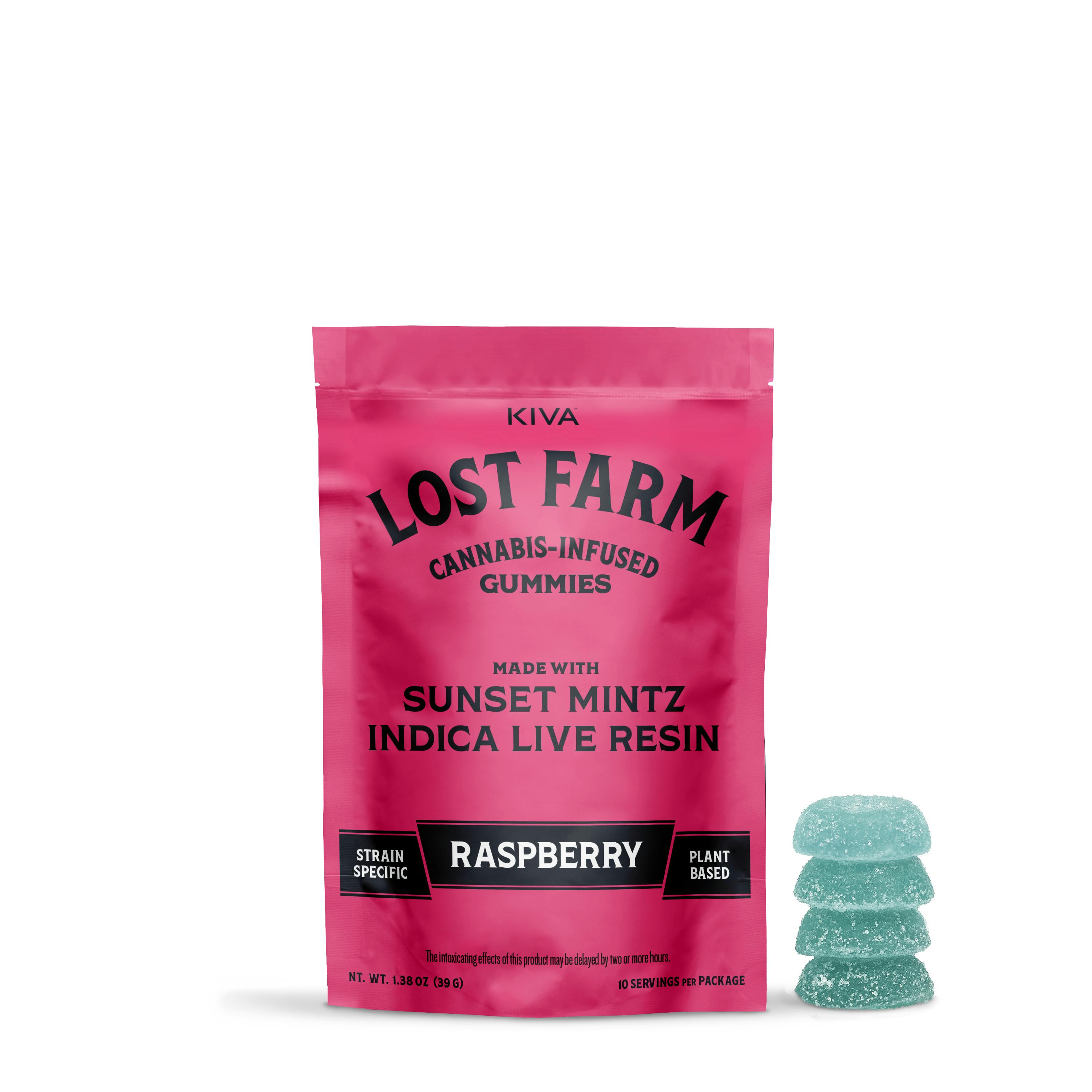 Lost Farms
Raspberry | 10pk/100mg