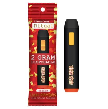 Product: Fresh Coast | Ritual Lilac Diesel Liquid Diamond All-In-One Cartridge | 2g