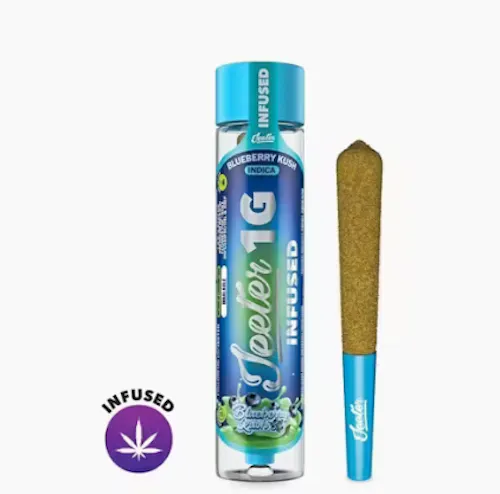 Blueberry Kush Jeeter Infused Pre-Roll | 1g-1