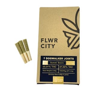 Photo of FLWR CITY | Gummi Bears Dog Walkers | 2.45g 7pk
